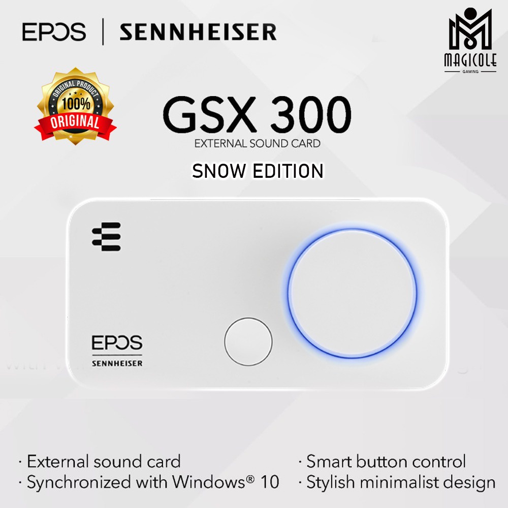 EPOS - GSX 300 External Sound Card - White