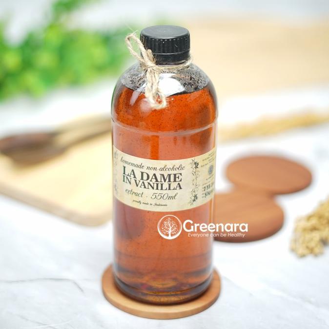 

La Dame in Vanilla Extract 550ml - Pasta Vanili Halal MUI ---NEW---