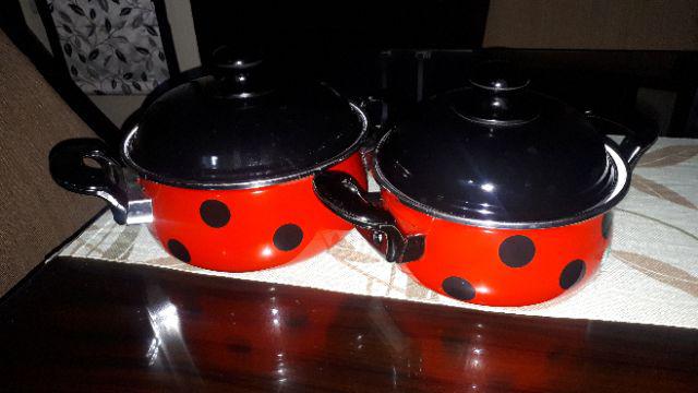 Tokoperabotan Panci Enamel Polkadot Maspion 20cm - Panci Maspion Bugs Dot