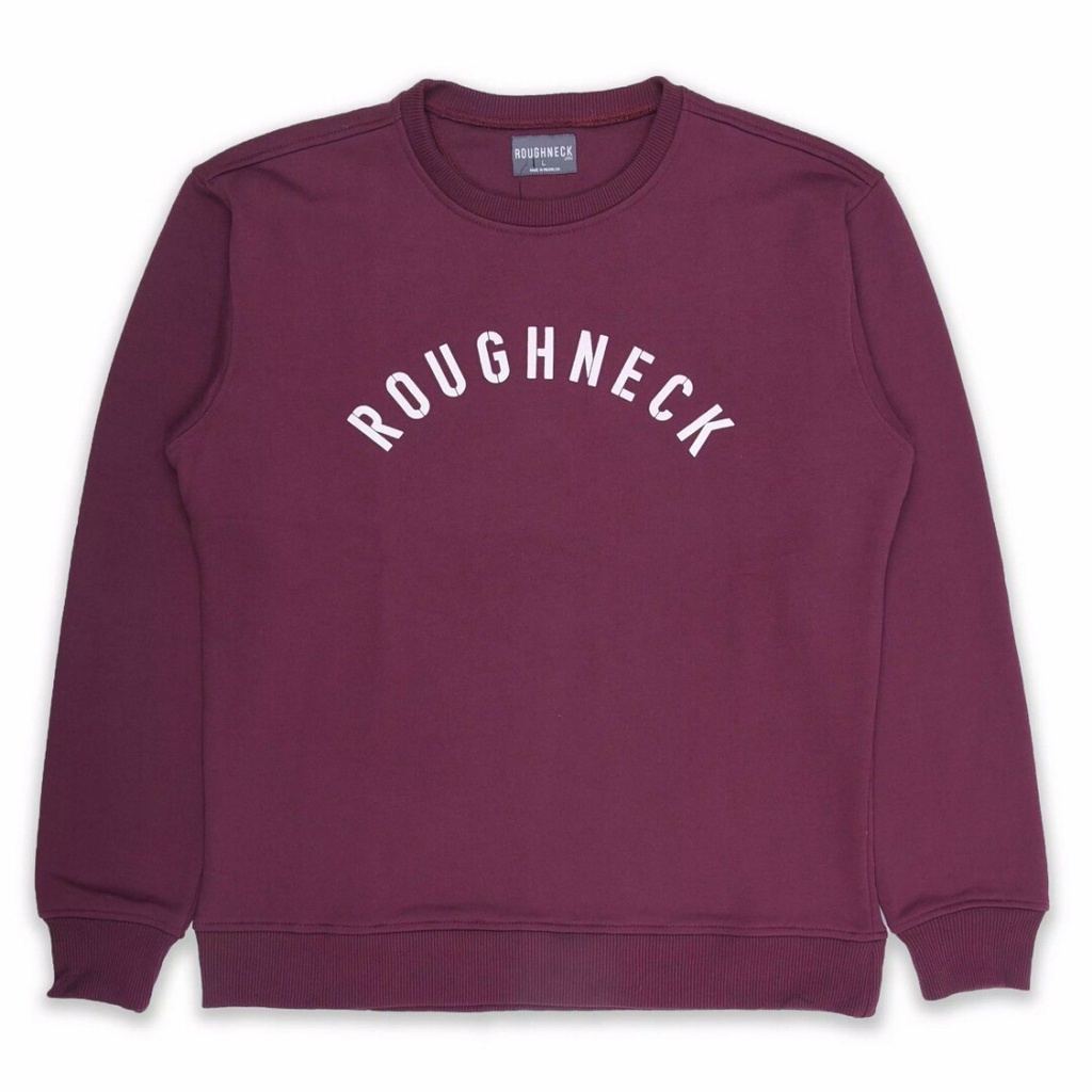Roughneck SS101 White Sig Sea Camouflage Crewneck-sweatshirt roughneck-crewneck roughneck-MAROON