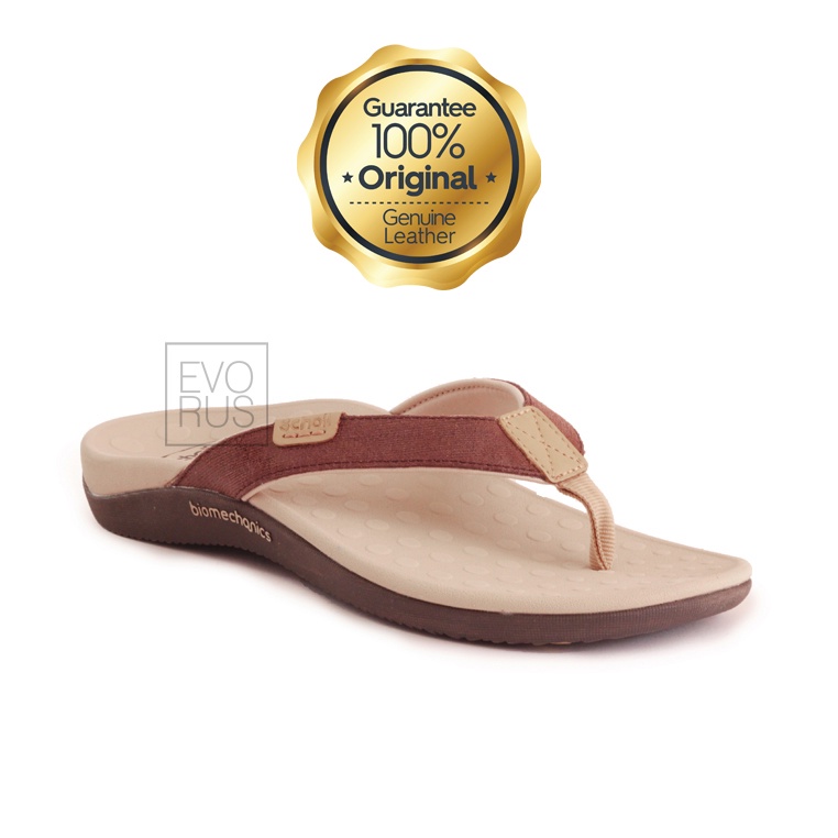 Sandal SCHOLL Biomechanics | LB1 Dark Brown 100% SCHOLL Original | Kulit Asli