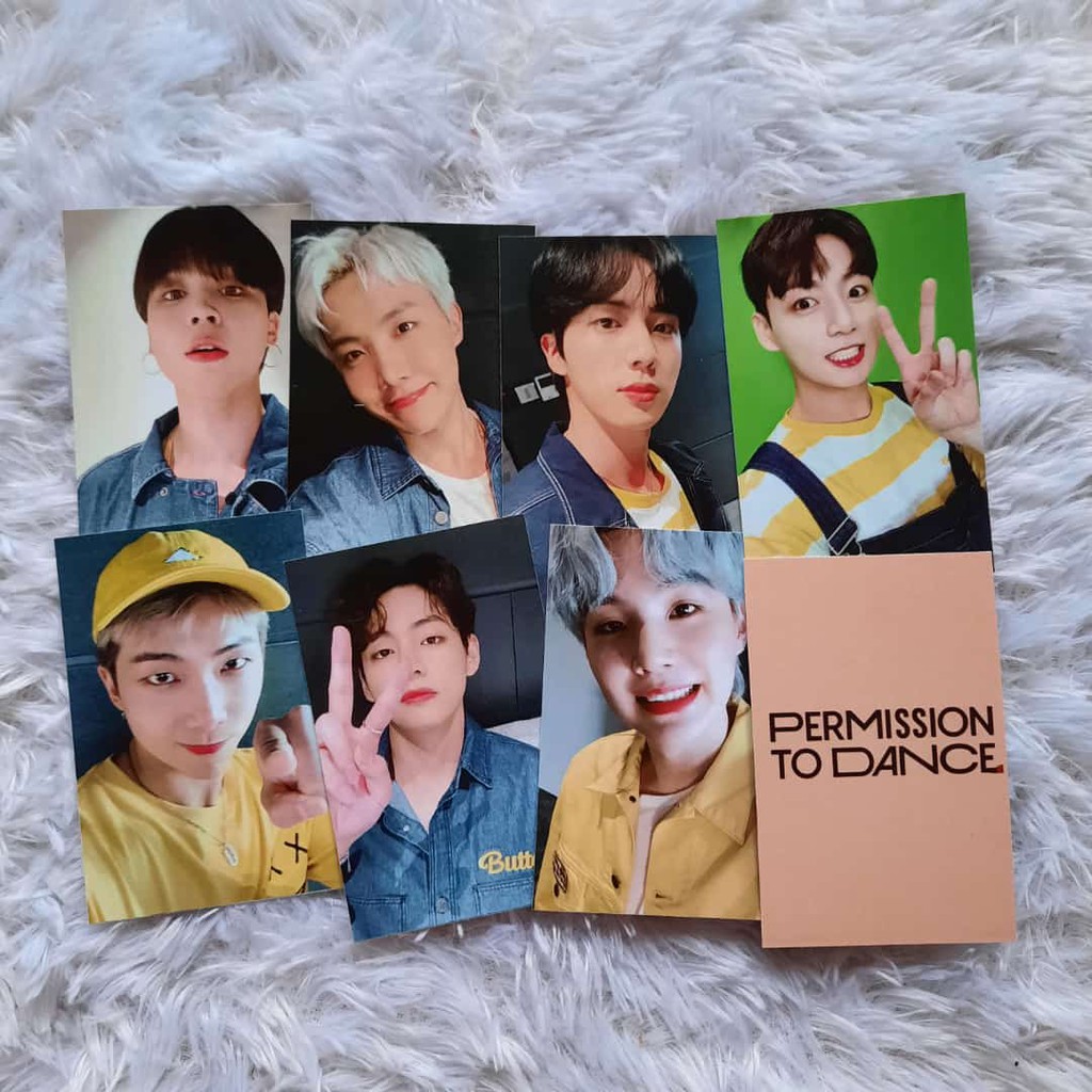 FANKIT BTS PERMISSION TO DANCE
