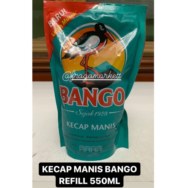 Kecap Manis Bango Refill 550ML