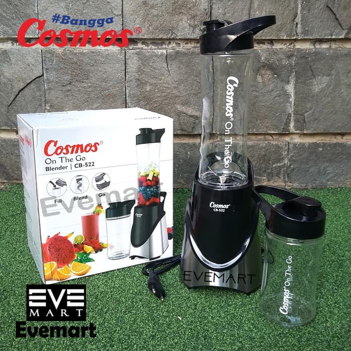 [ Cosmos ] Personal Blender  Plastik Cosmos CB 522 On The Go