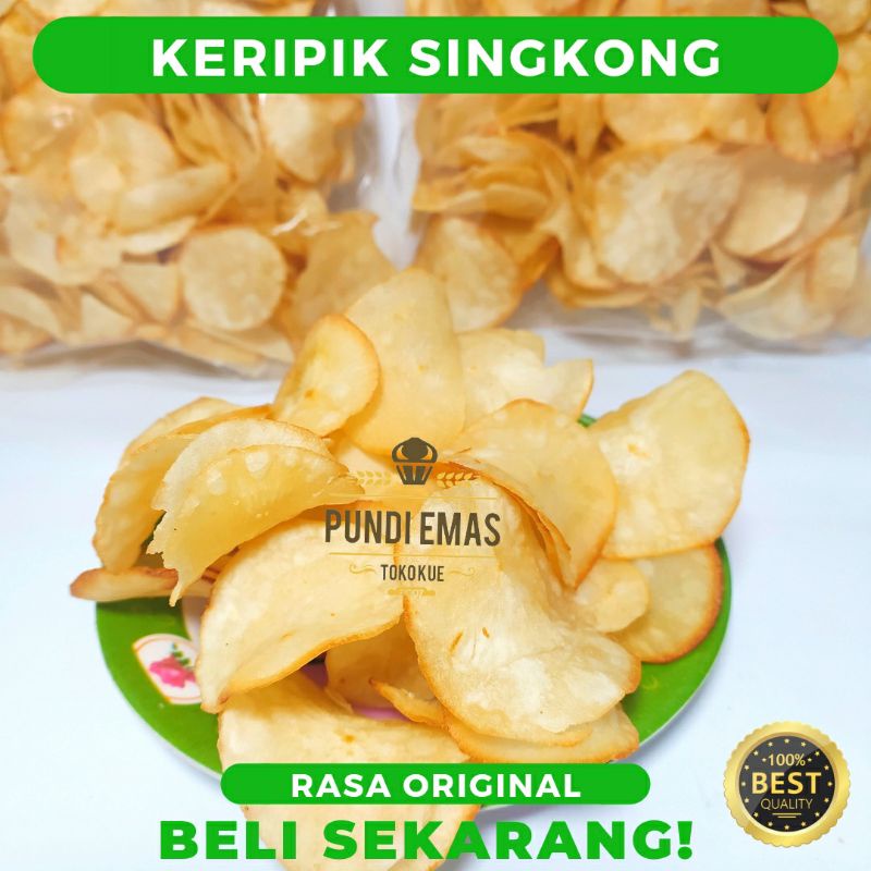 Keripik Singkong Asin 250gr