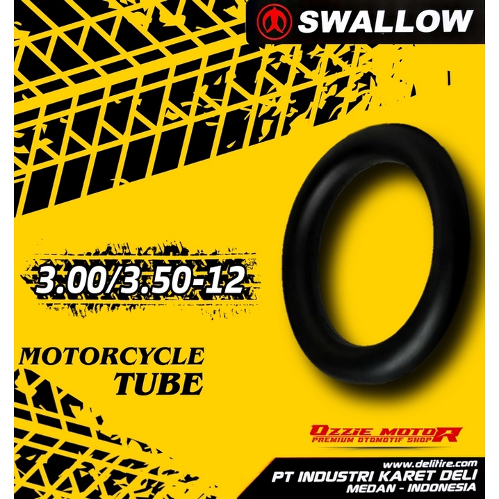 BAN DALAM SWALLOW UKURAN 3.00/3.50-12 BAN DALAM MOTOR RING 12