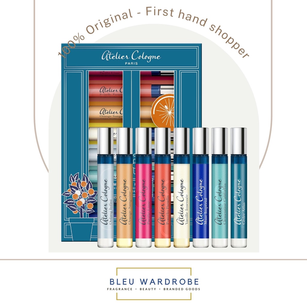Atelier Cologne spray 4ml (no box) Clementine california / oolang infini / pomelo paradis / pasific 
