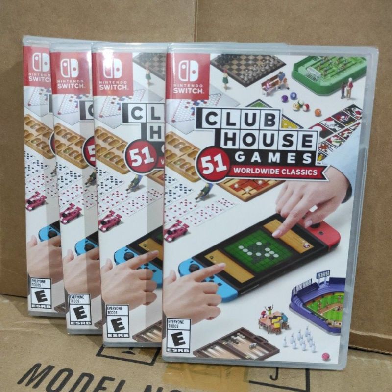 Nintendo Switch Club House Games:51 Worldwide Classics/ClubHouse 51 Games Worldwide Classics