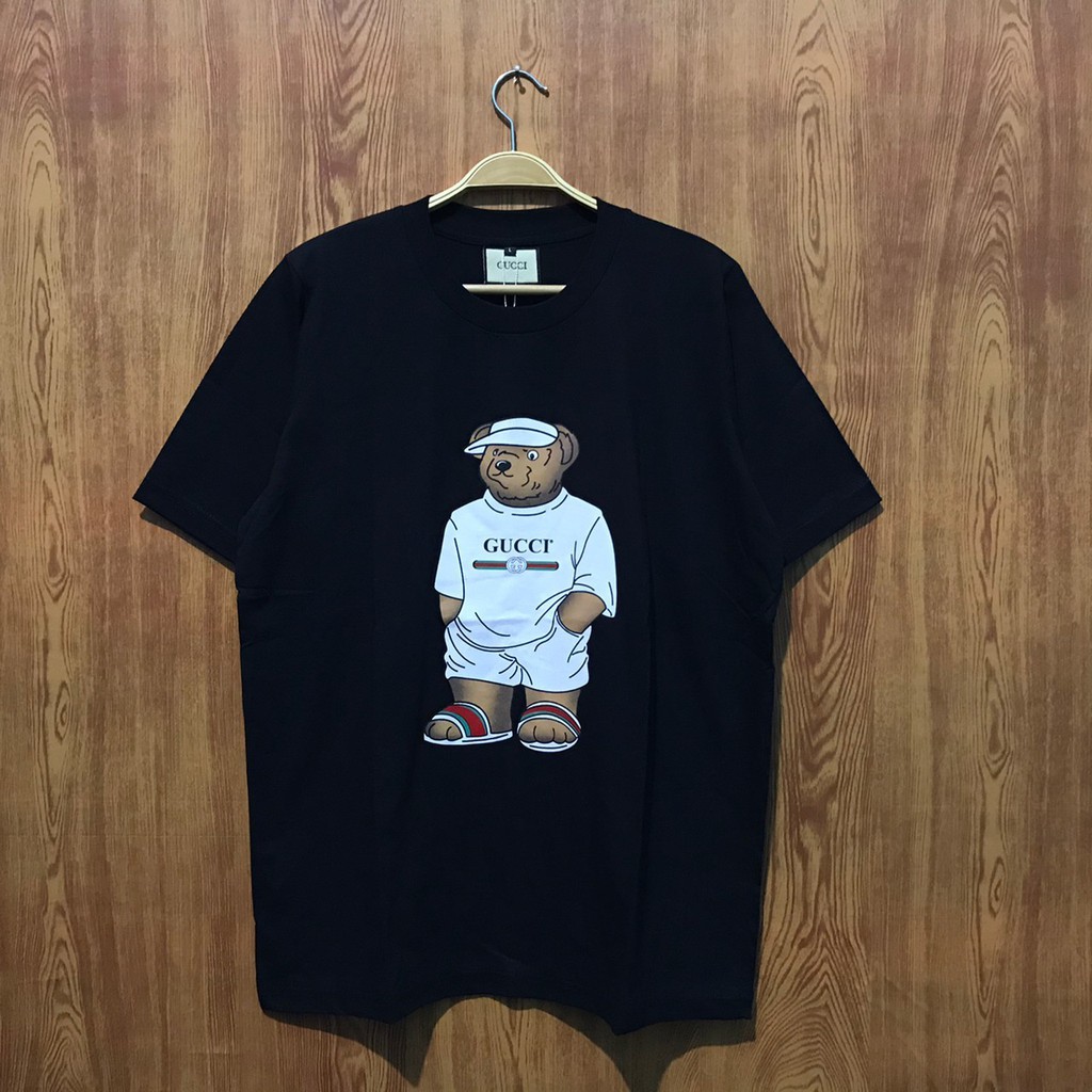  Kaos  Gucci  Bear Premium Mirror Shopee Indonesia