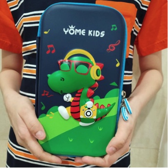 YOME KOTAK PENSIL EVA Hardcase ANIMAL World waterproof