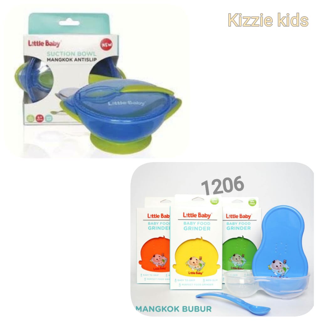 Little Baby Suction Bowl / Baby Food Grinder/Mangkok Makan Bayi 6m+