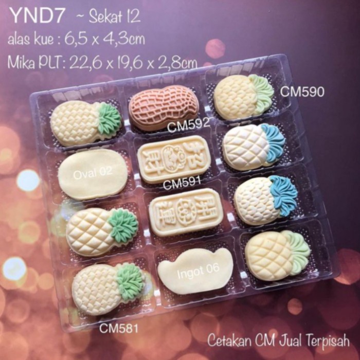 

Kotak Box K3313 + Mika Sekat Kue Kering Nastar Bolu Lebaran Idul Fitri 027