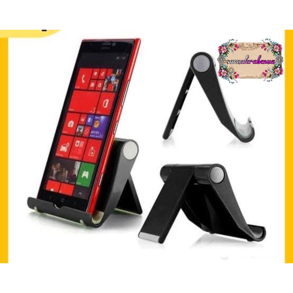 S509 UNIVERSAL STENTS / STAND HANDPHONE UNIVERSAL DUDUKAN HOLDER HP TABLET ADJUSTABLE SB2817