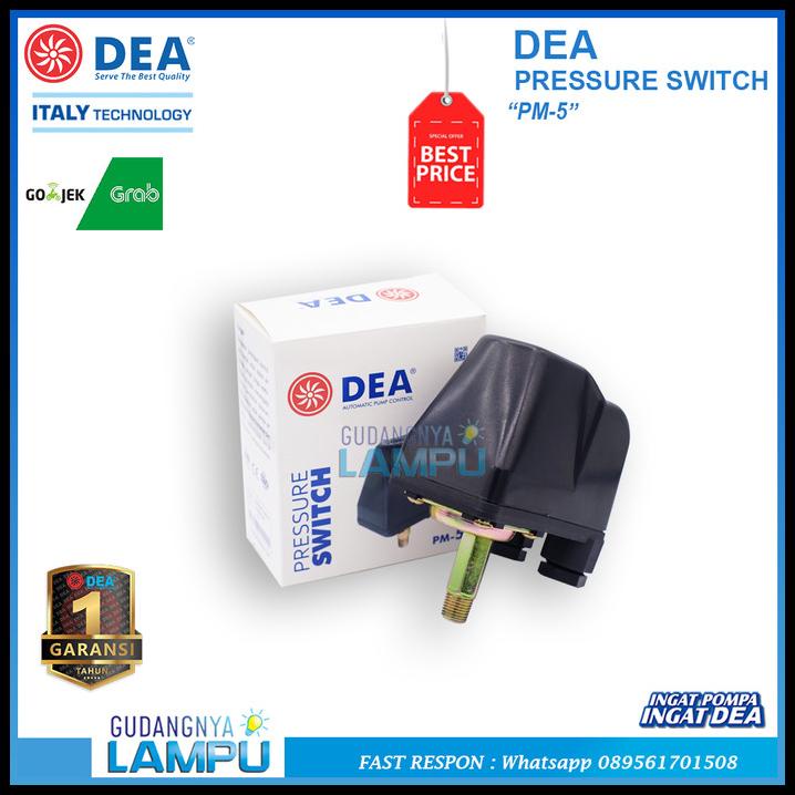 Jual Otomatis Pm5 (Pressure Switch) Semi Jet & Jet Pump (Part Pompa