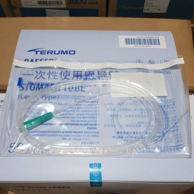 NGT Terumo Fr. 12 / Stomach Tube 12 Terumo / Selang Makan