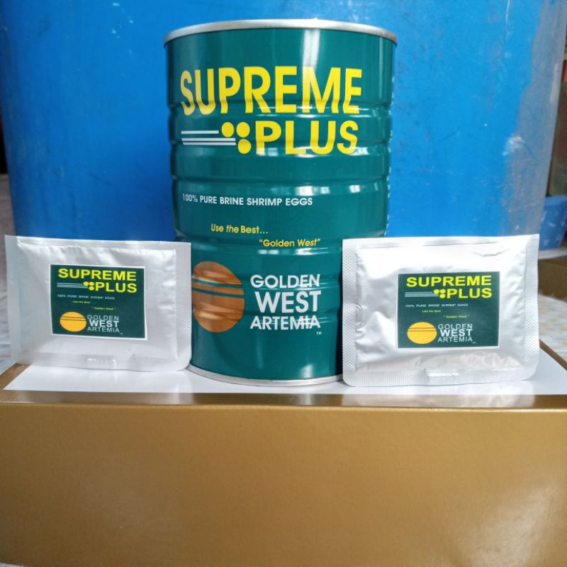 artemia supreme plus pakan burayak