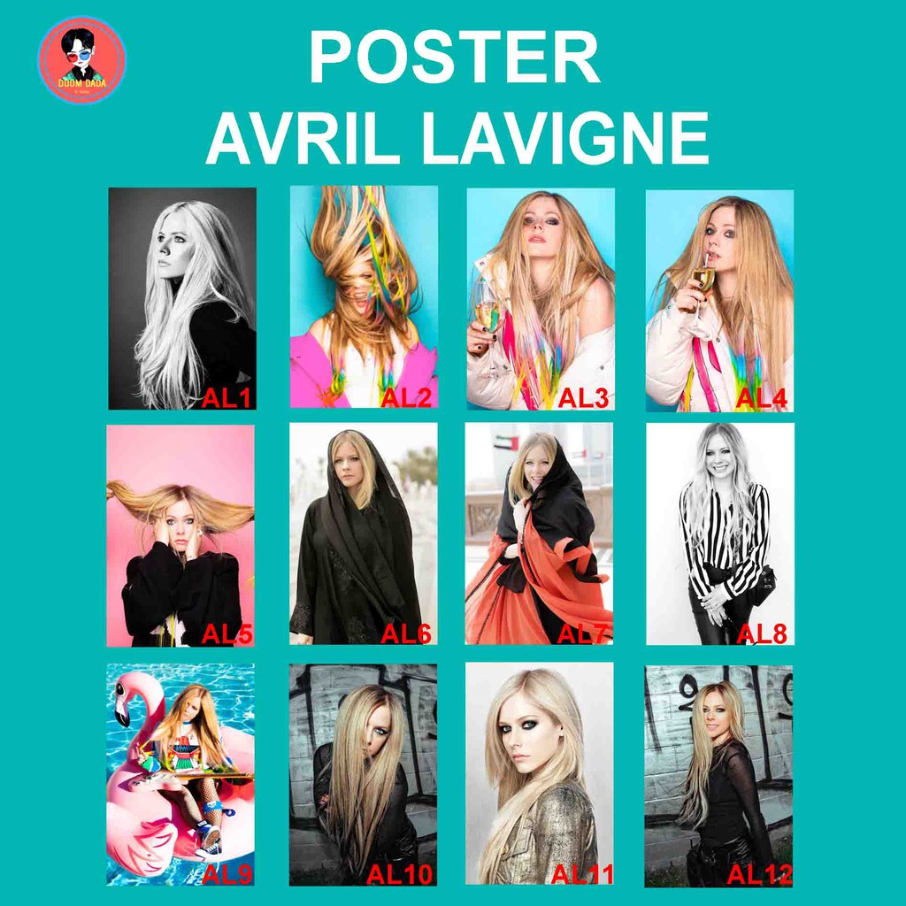 Poster AVRIL LAVIGNE / Pajangan Foto AVRIL LAVIGNE