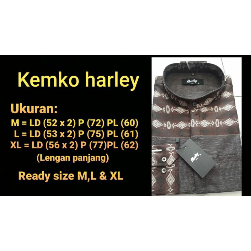 Baju taqwa kemaja koko Kemko Harley