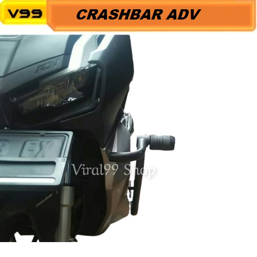 Crashbar Tubular ADV 150 Crash bar Pelindung Body Protector Guard Honda ADV