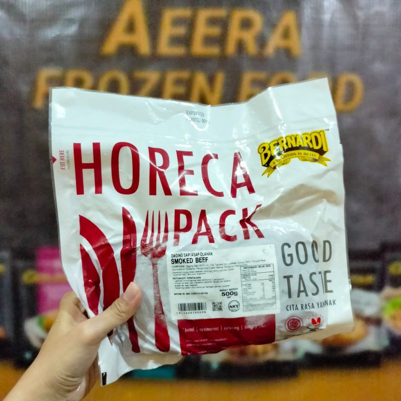 

Bernardi Horeca Smoked Beef 500Gr