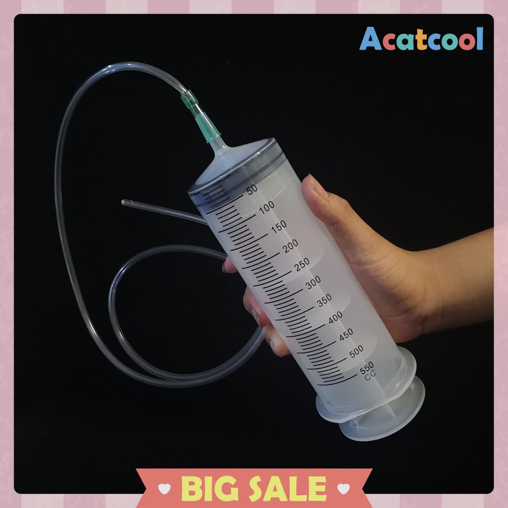 500ml Large Capacity Feeding Medicine Syringe Veterinary Pet Dog Syringe