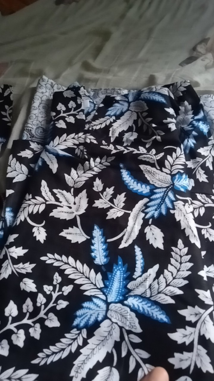 Batik Dolby Dolbi Dobby Doby Tenun Sutra Tulis Katun Atbm Baron Atasan Batik Wanita Sogan Srg308 4.7