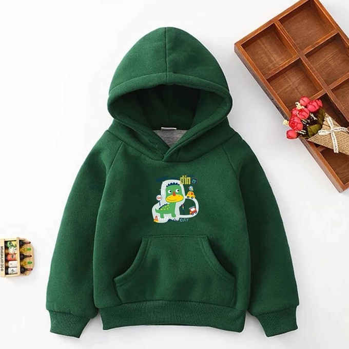 Sweater Hoodie Anak Dino Sweater Fleece Baju Anak Kekinian Murah Unisex