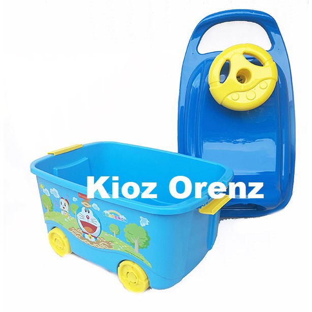 CONTAINER BOX 25 Liter Box Anak Mainan Anak Container Box Anak Roda Belajar Jalan Mobilan Box Mainan