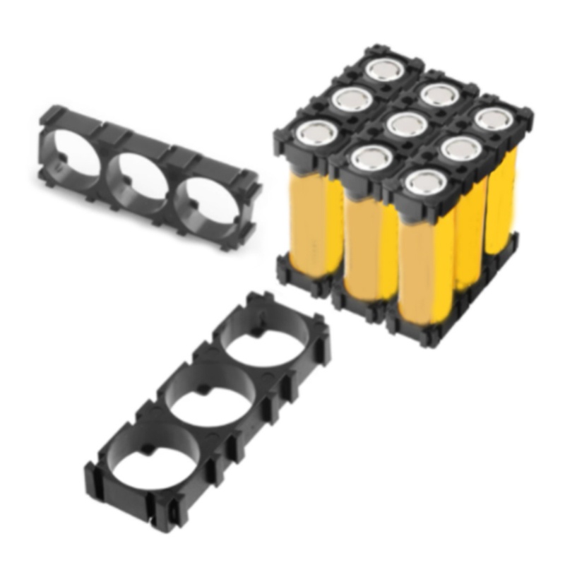 zzz 10Pcs Battery Holder Bracket Cell Spacer Brackets for 18650 Battery Pack