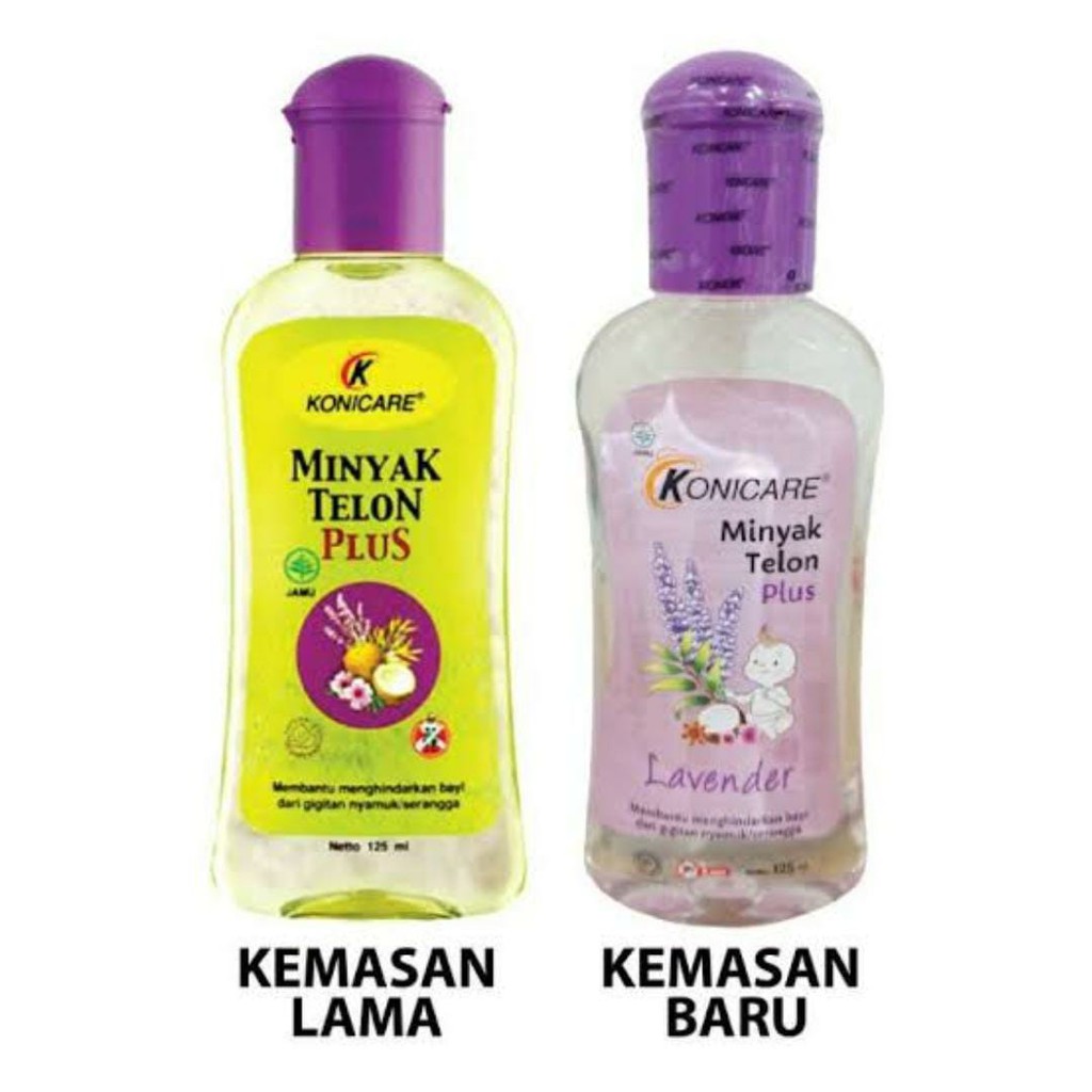 Konicare Minyak Telon Plus Ungu 125ml