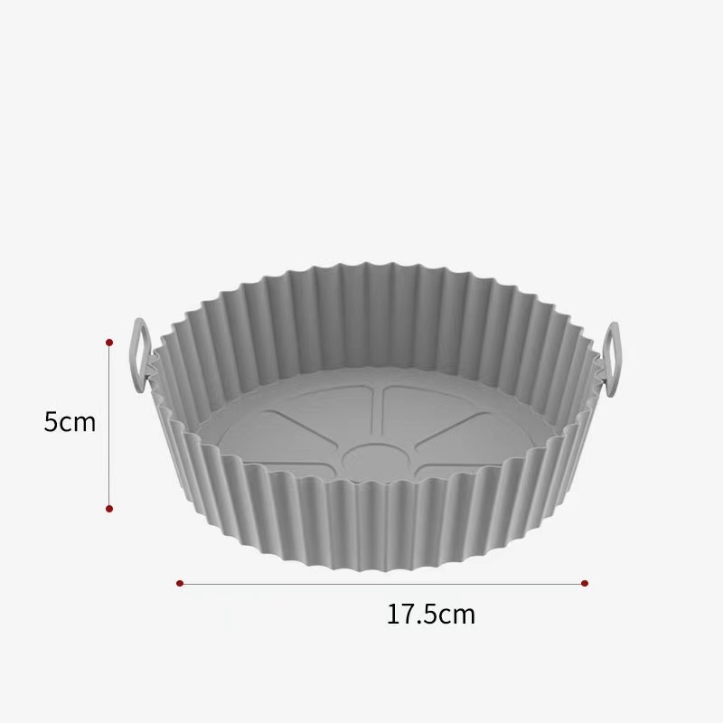 Tatakan Air Fryer Silikon Tray Pot Silicone Loyang Kukusan Silicon