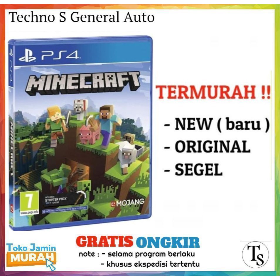 PS4 Minecraft - Game PS 4 Minecraft