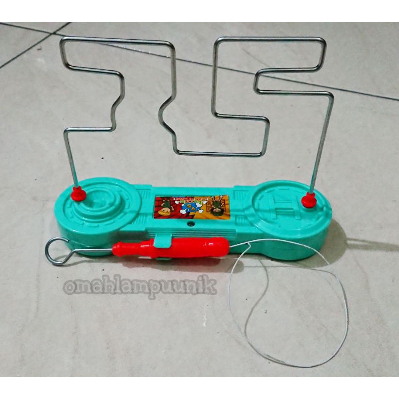 AJ Mainan Anak Edukasi Electric Touch Maze/ Mainan Elektric Maze Murah