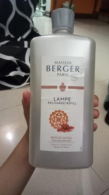 Refill Isi Ulang - Oil Lampe Berger (france) - Bois De Santal/sandalwood (cendana)