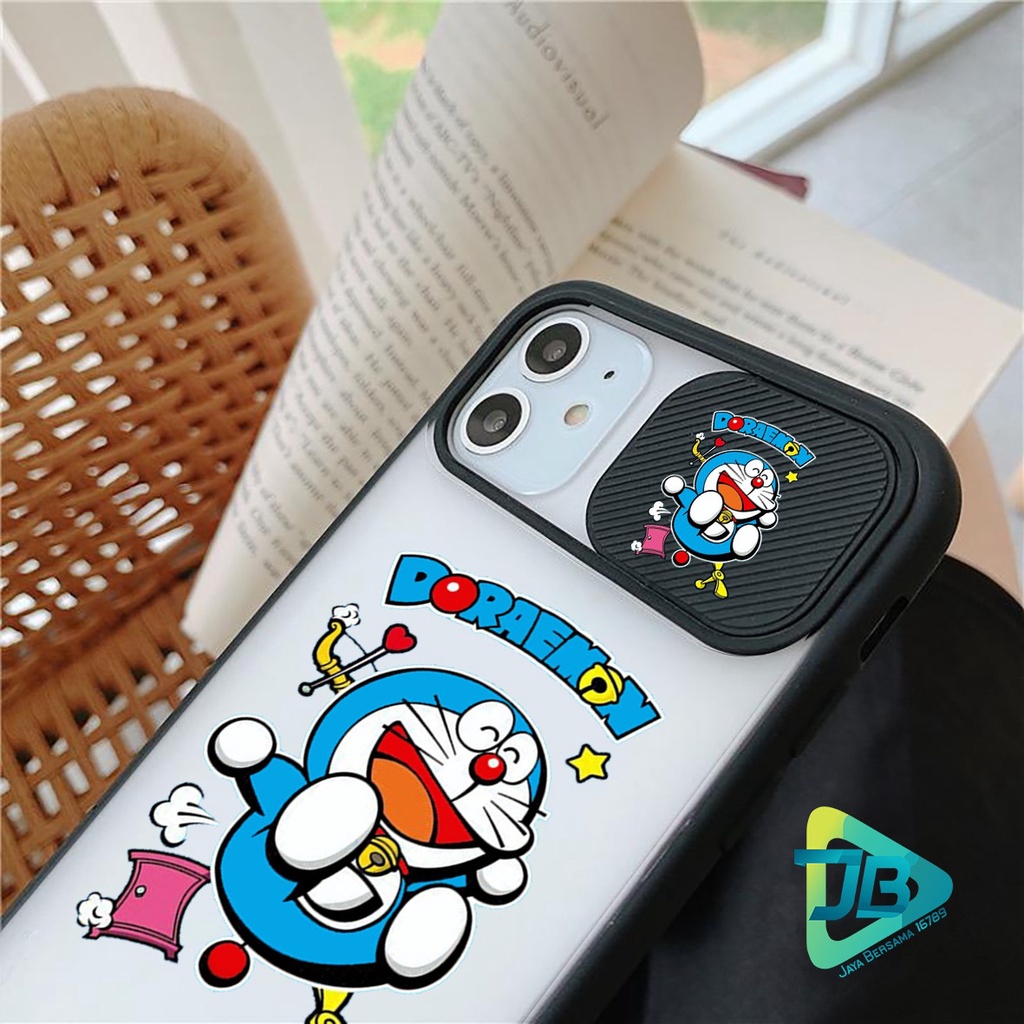 SOFTCASE SLIDE KAMERA DORAEMON OPPO VIVO SAMSUNG XIAOMI REALME IPHONE ALL TYPE JB4973