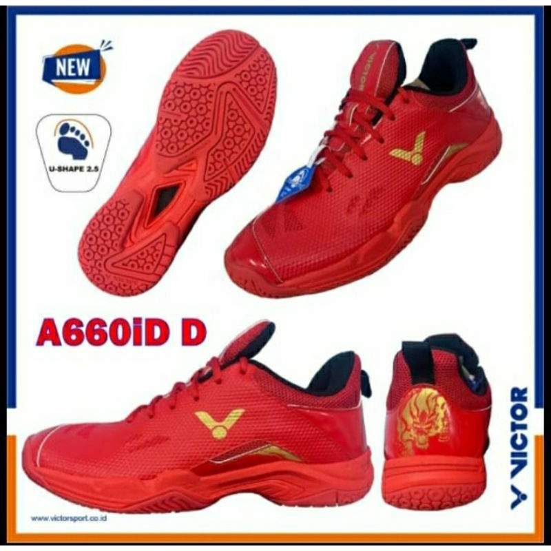 SEPATU BADMINTON VICTOR A660ID D ORIGINAL BULUTANGKIS