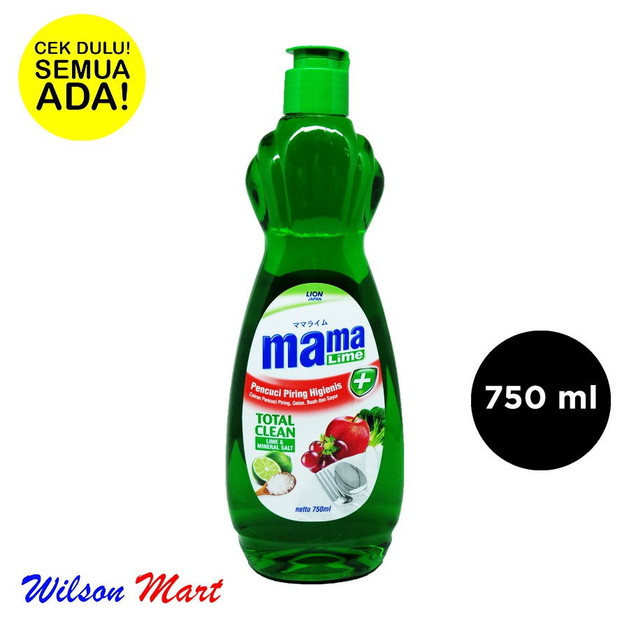 MAMA LIME TOTAL CLEAN 750 ML BOTOL