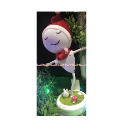 Eglare Night Lamp Lampu Tidur Christmas Elf Patung Natal Nightlamp Christmast