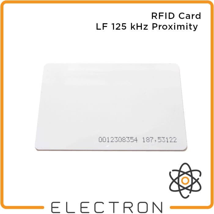 

Termurah 125kHz LF RFID Proximity Card untuk Absensi Door Access Kartu Akses Terlaris