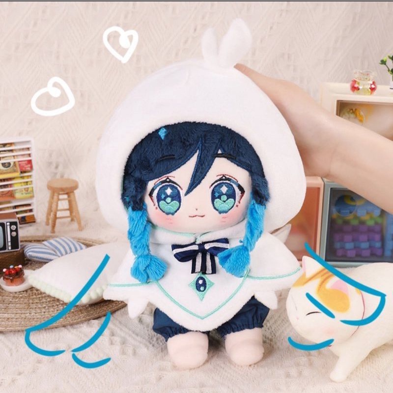Venti Barbatos OMODOKI Doll Isakytm 20 cm Boneka Genshin Impact