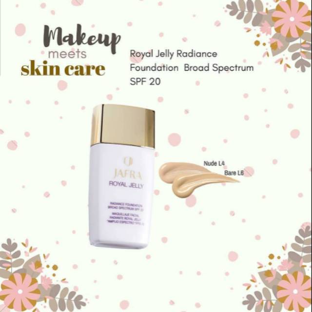 FOUNDATION ROYAL JELLY JAFRA SPF 20