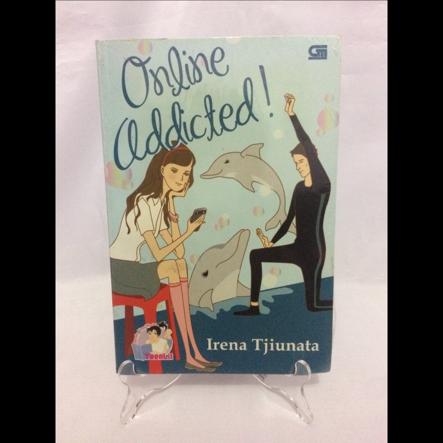 Novel TeenLit by Irena Tjiunata " Online Addicted " Segel Baru