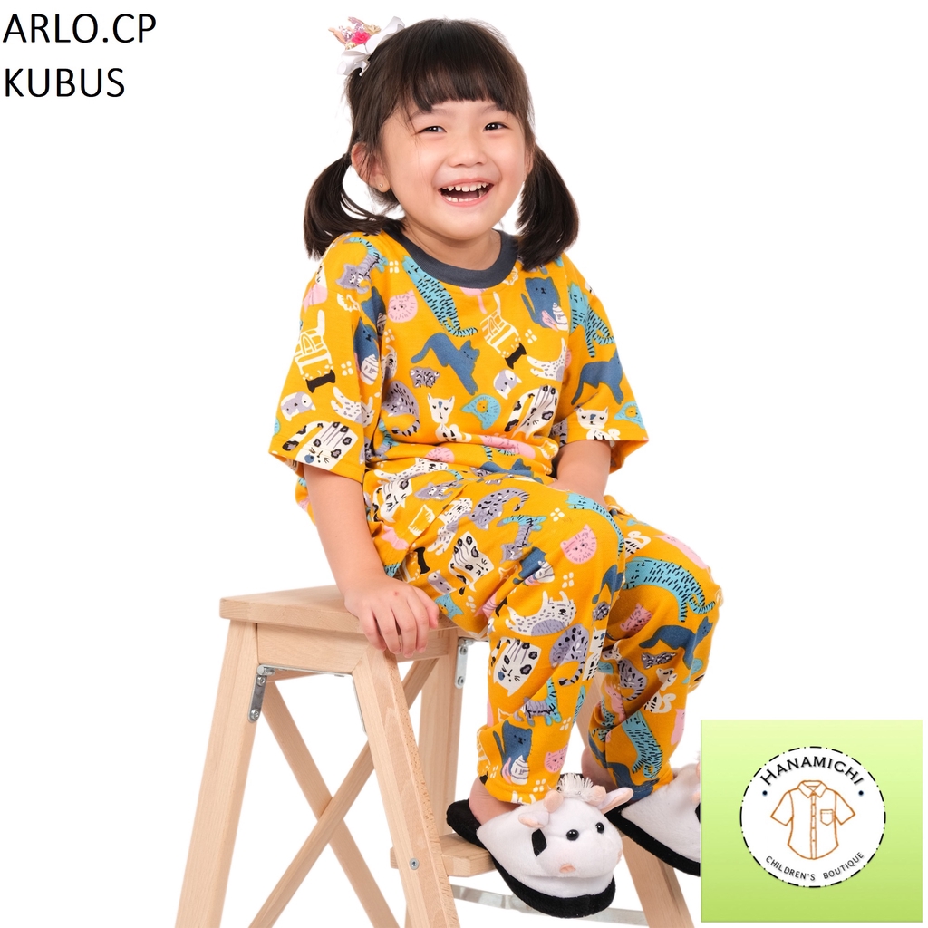 Hanamichi ARLO.CP Setelan Baju Tidur Anak Lengan Pendek