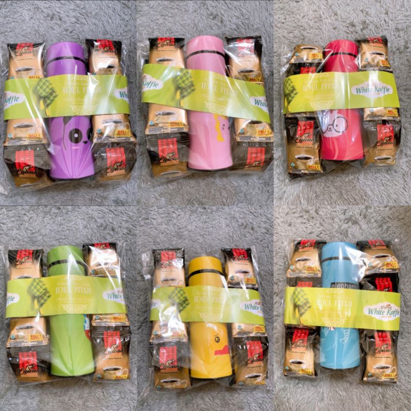 Parcel Kopi luwak hitam + tumbler botol kaca