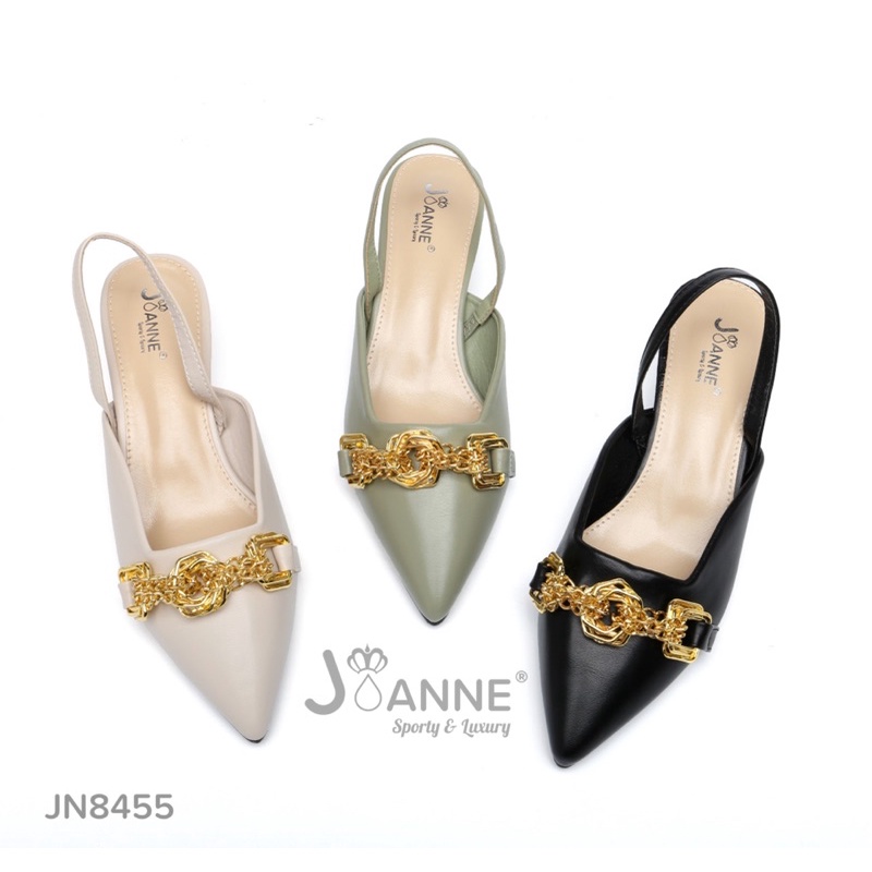 [ORIGINAL] JOANNE Slingback Heels Shoes Sepatu Hak Wanita #JN8455