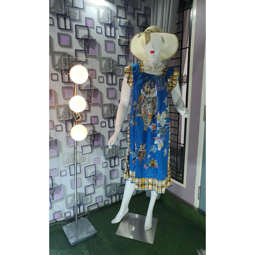 Daster Susun Elok Lengan Pendek / Daster Viral