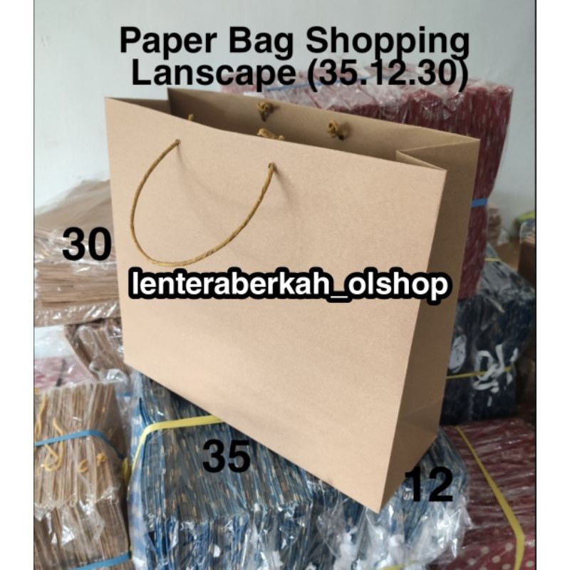 

Paper bag shopping Lanscape polos (35.12.30)