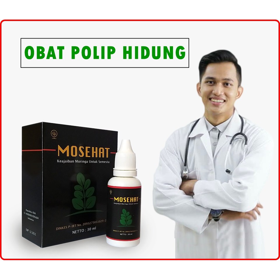 Obat Polip Hidung Herbal Mosehat - Mujarab Mengobati Polip Hidung - Ampuh dan Aman