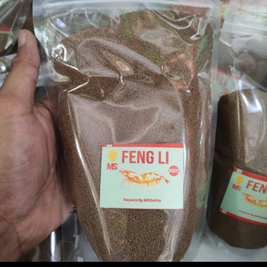 Pelet feng li 2a 250gr fengli 2a 250gram pakan lobster udang ikan hias