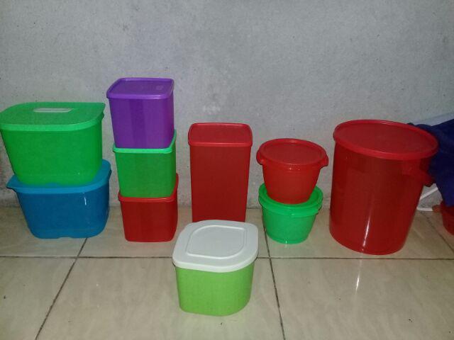 [indra]monalisa Medium Toples Plastik  1.5l/food Storage/wadah Penyimpanan Makanan